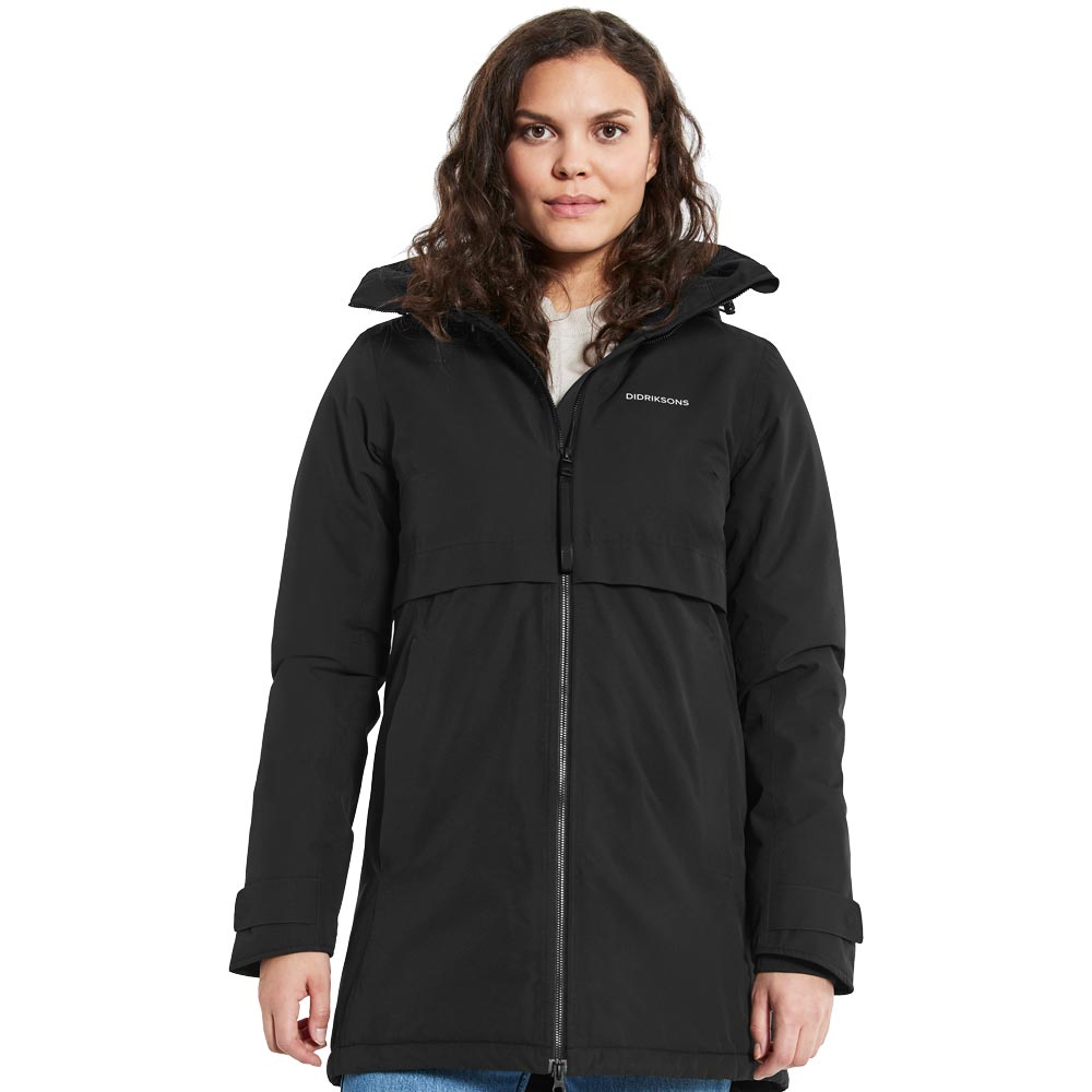 Didriksons Helle Parka 5 Damen schwarz