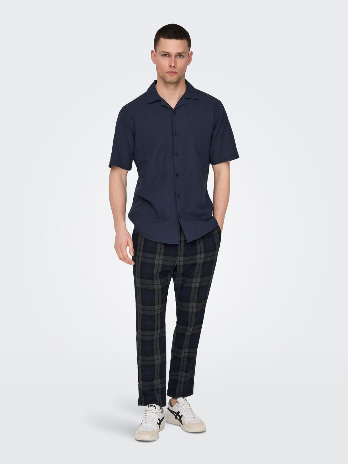 ONSLINUS Verjüngt Chino Hose Dark Navy