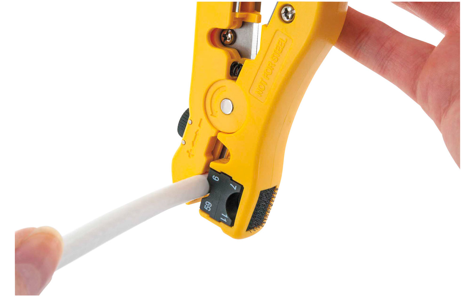 InnTec Abisolierzange mit integrierter Cutter-Klinge