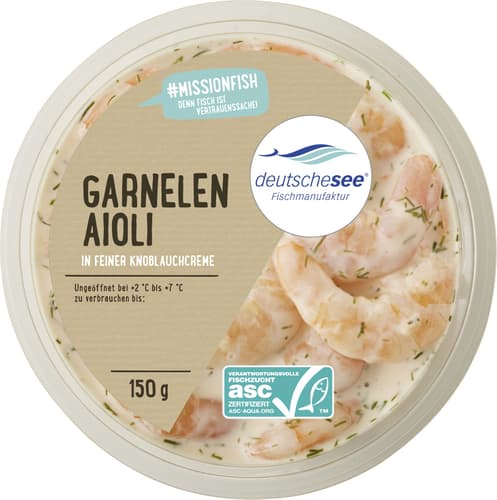 Garnelen Aioli