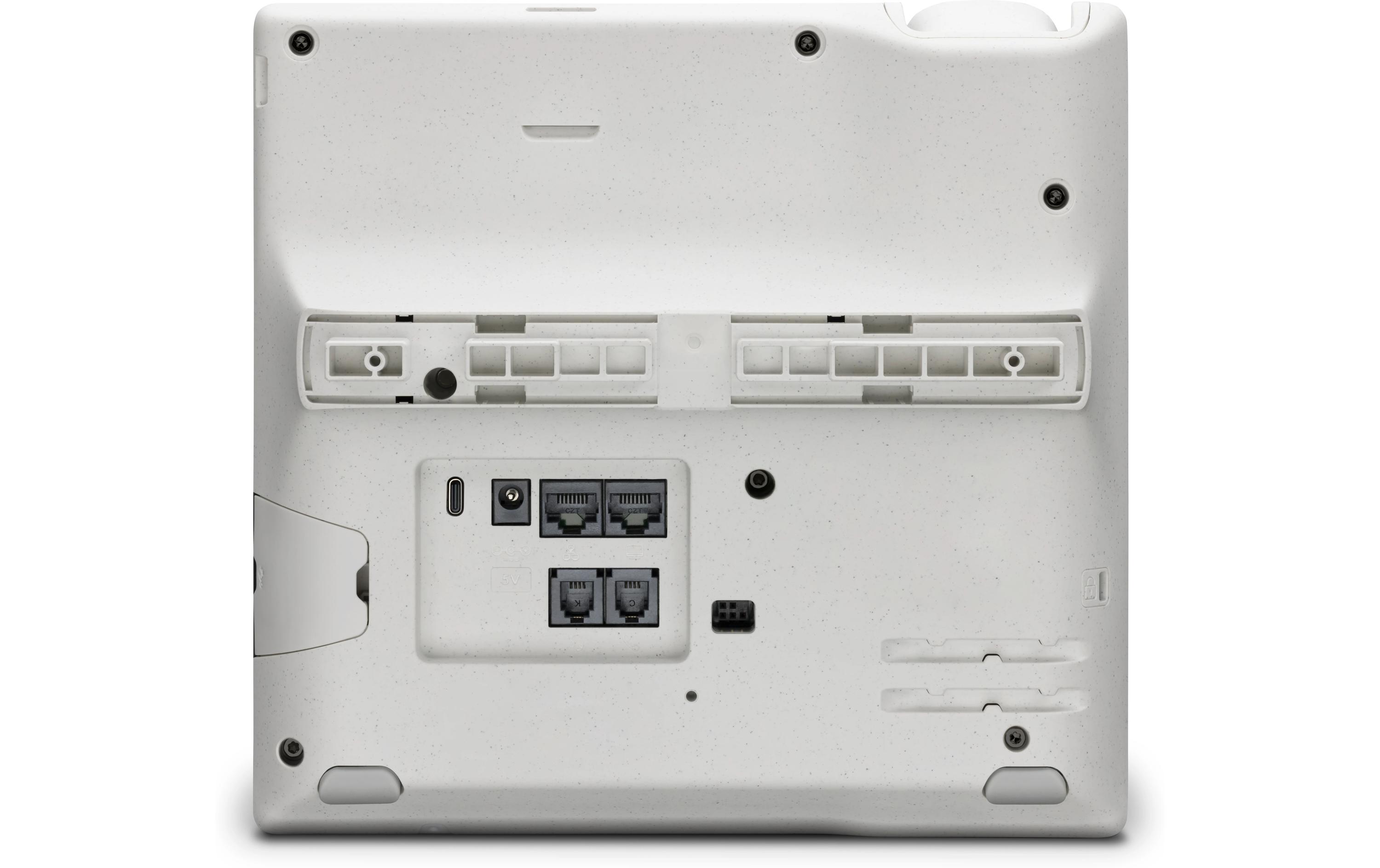Tischtelefon Poly Edge E500 Grau/Schwarz/Weiss<br>Festnetztelefon der Spitzenklasse für Führungskräfte