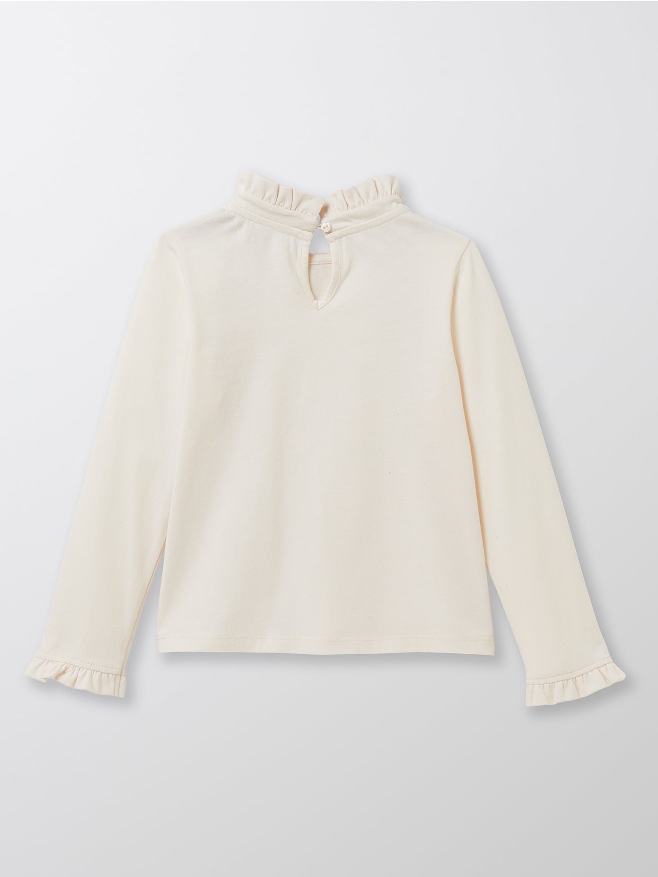 T-shirt Fille col montant - Coton bio