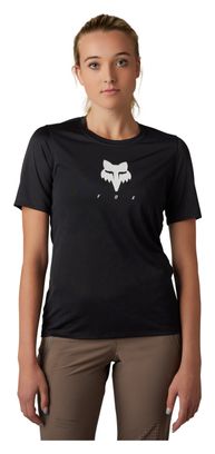 Maillot Manches Courtes Fox Ranger TruDri Femme Noir
