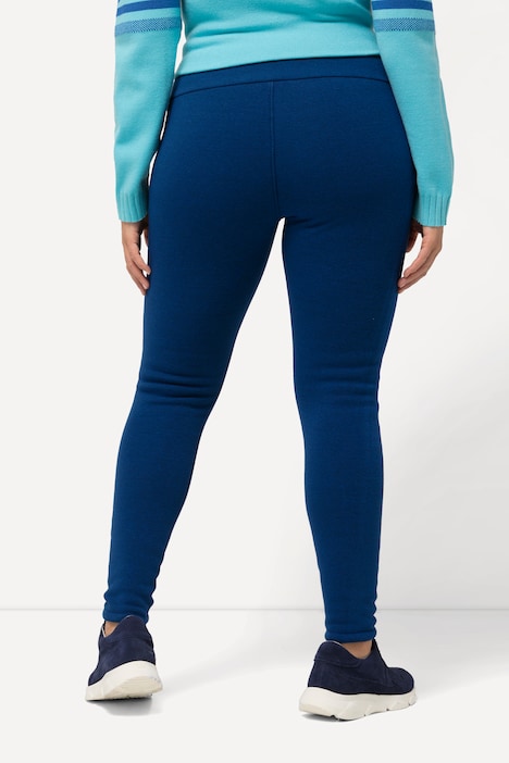 Leggings, Webfellfutter, extrawarm, High Waist