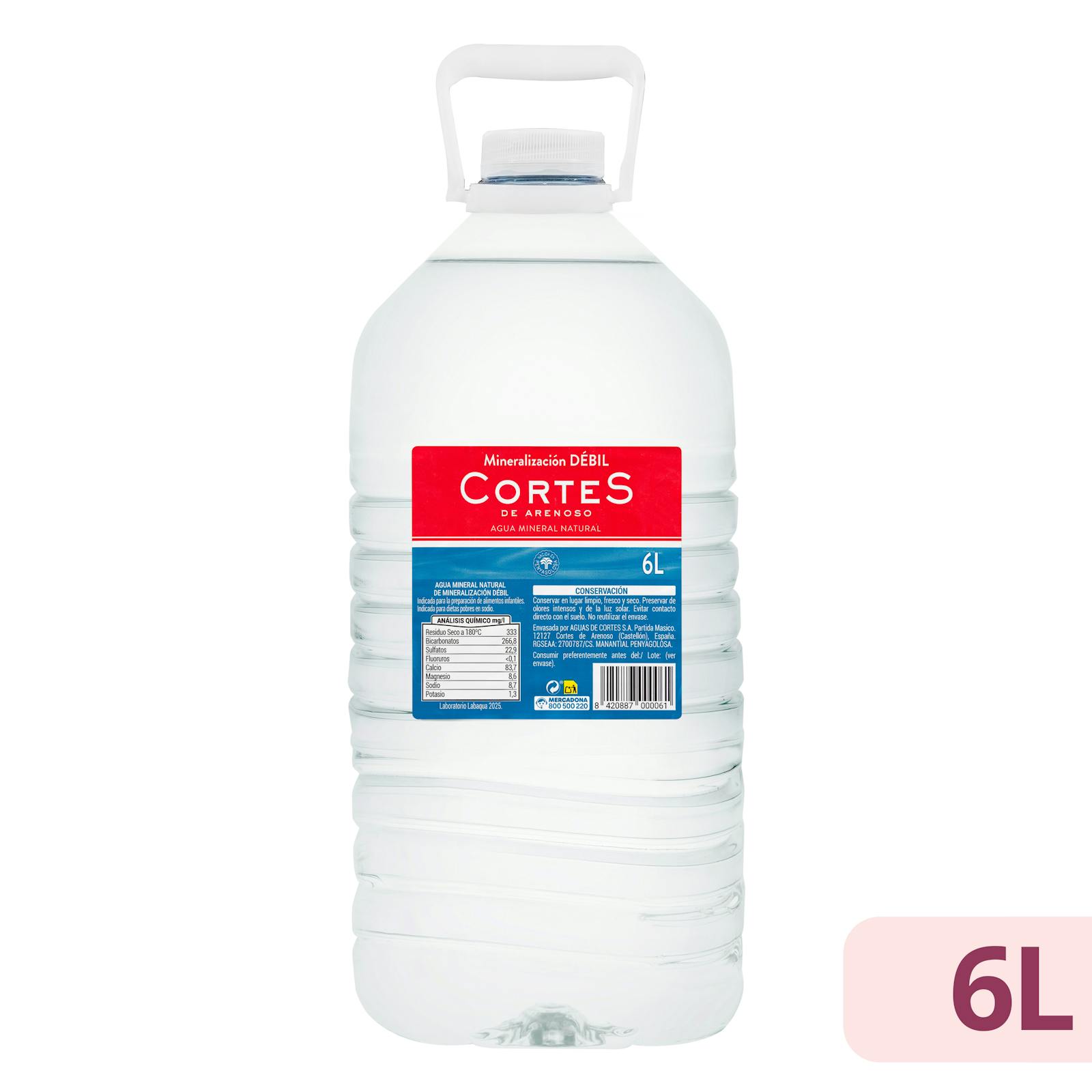 Eau minérale Grande Cortes