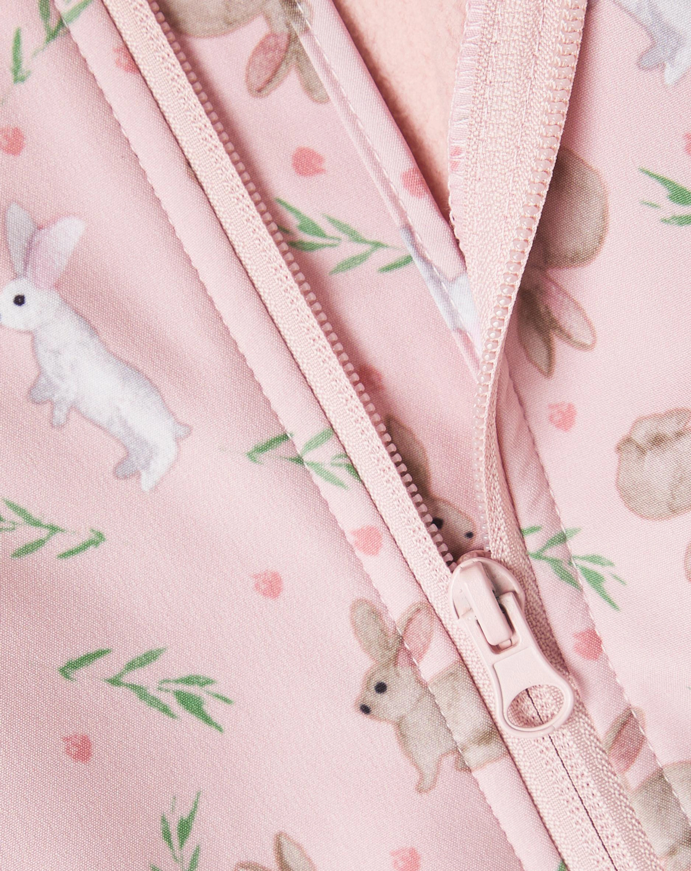 Softshelloverall NBFALFA - SMALL RABBIT in peachskin
