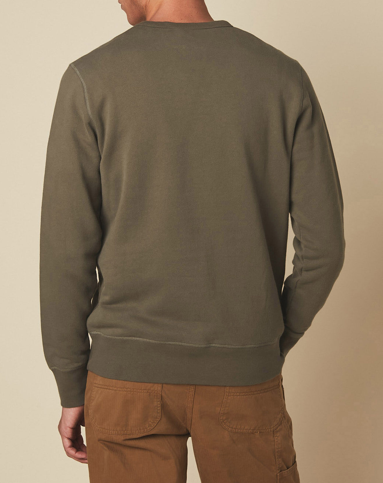 Hartford Sweat Crew olive