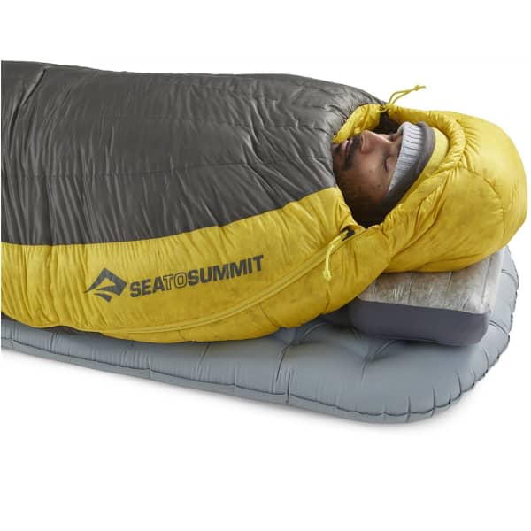 Sac de couchage SEA TO SUMMIT SPARK -1C/30F DOWN SLEEPING BAG REGULAR BLACK/YELLOW