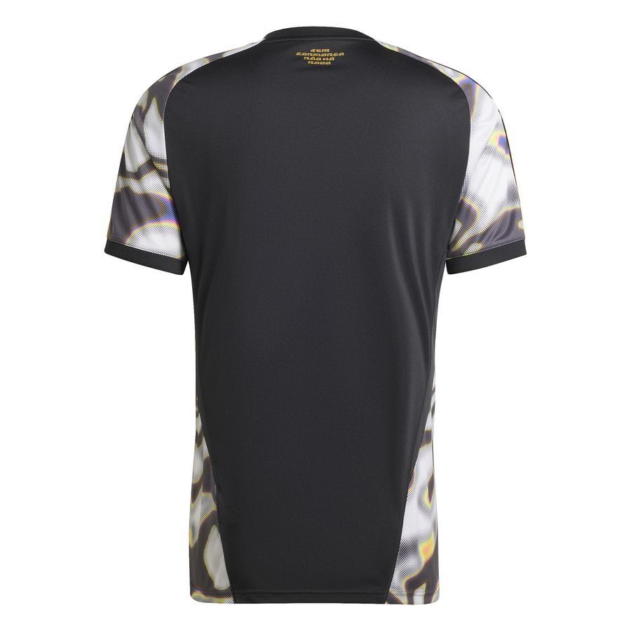adidas T-shirt d'Entraînement Tiro Pride - Noir/Argenté/Bronze