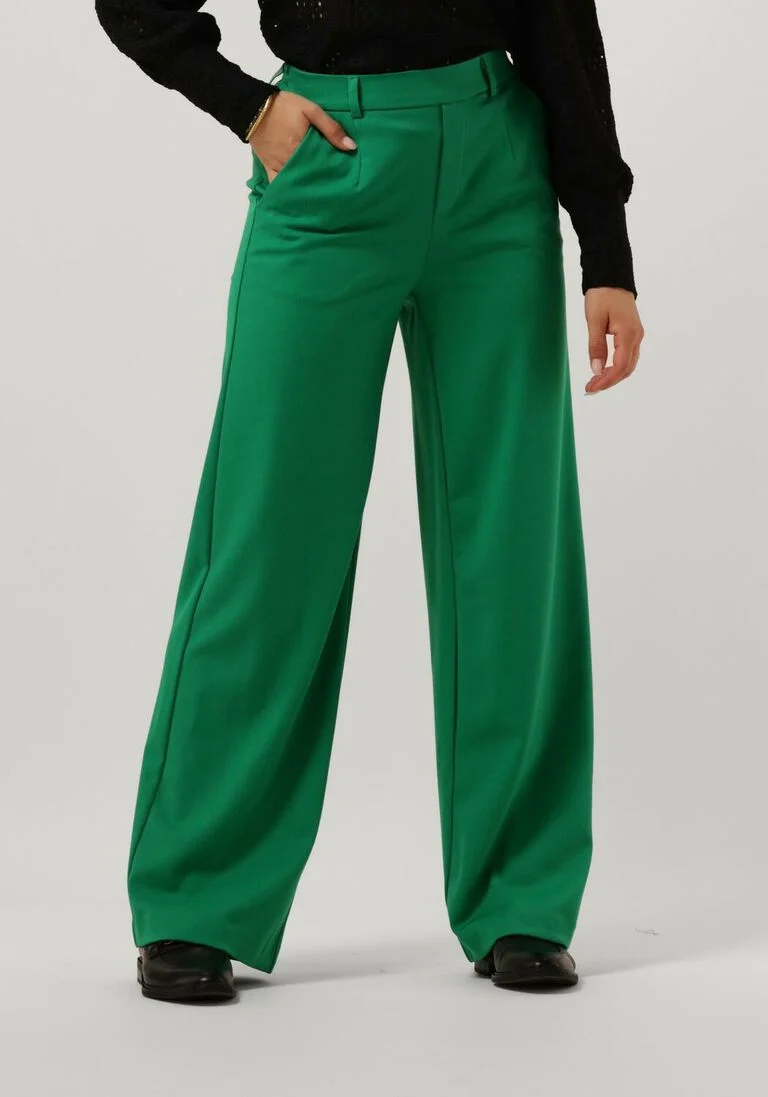 OBJECT groene object pantalon objlisa wide pant
