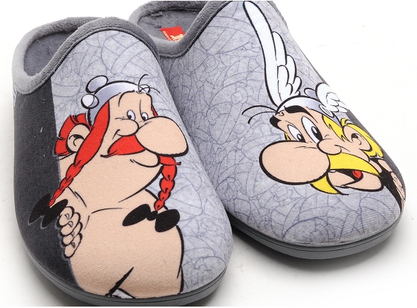La maison de l espadrille chaussons homme a11h gris