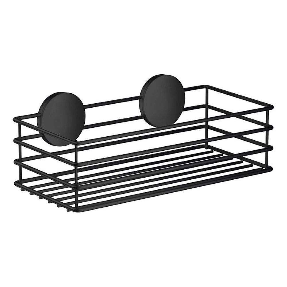 DUSJKURV BESLAGSBODEN 25X7X12CM SVART