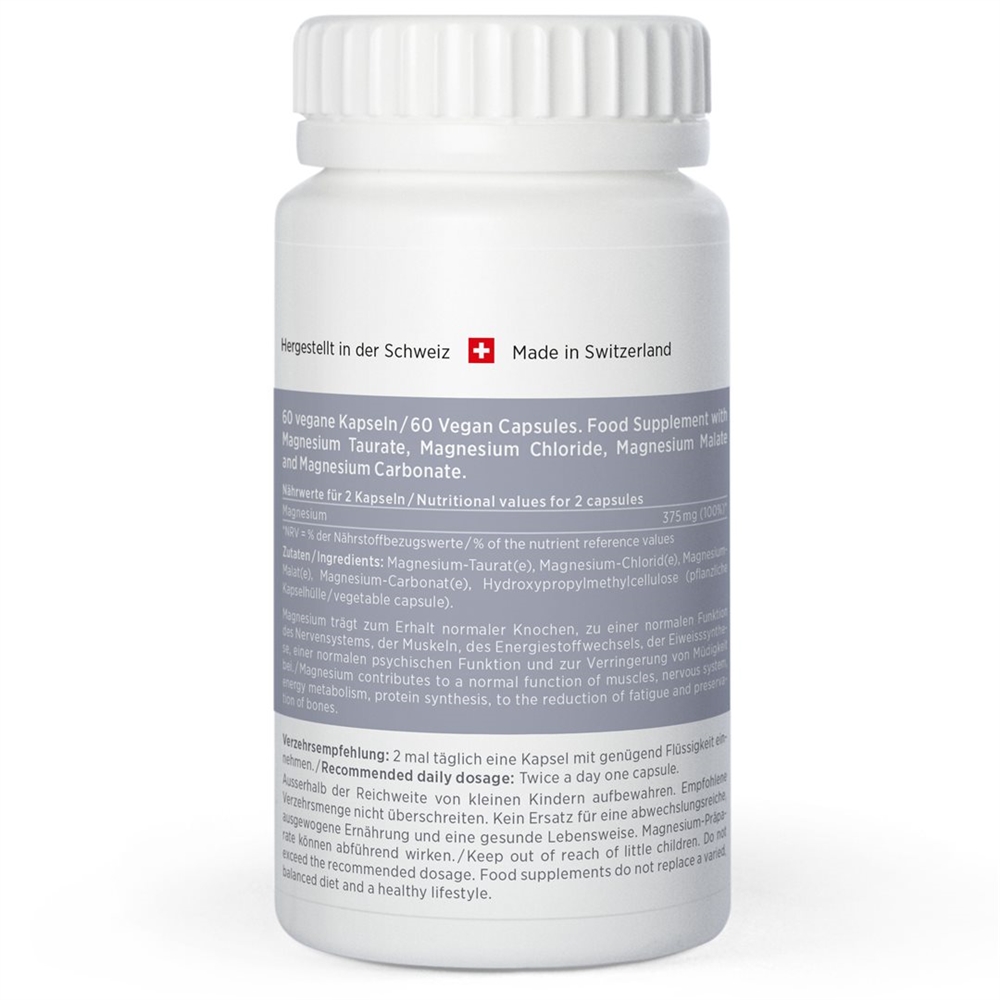 KINGNATURE Magnesium Vida 1020 mg<br>60 Stück, Dose, Kapsel
