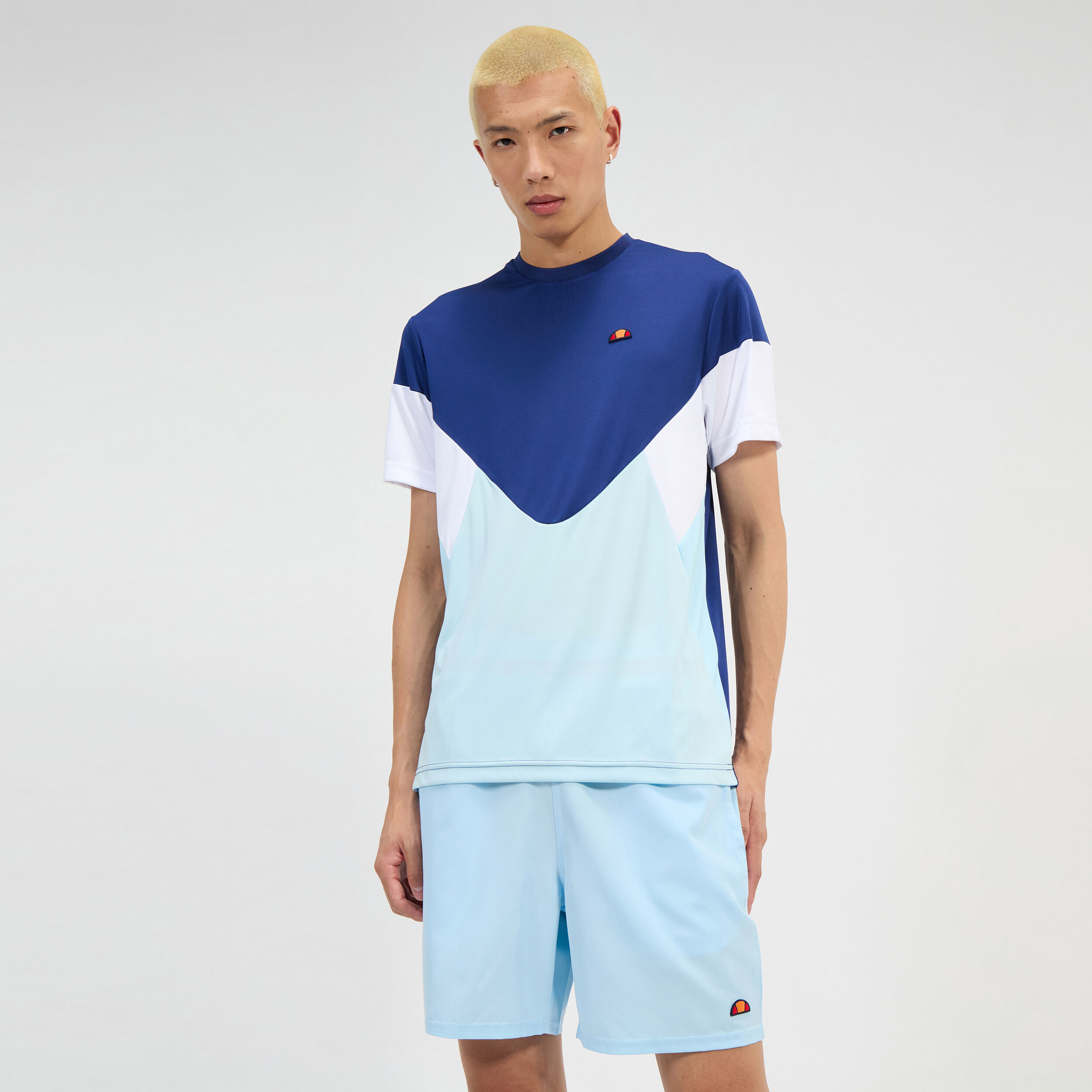 Ellesse Chun T-shirt Hommes - Bleu Foncé
