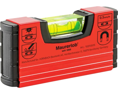 Zakwaterpas met magneet, metselaarslof