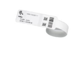Zebra Z-Band Newborn - Polypropylen (PP) - klebelukking - belagt - 19 x 195 mm 1560 stk (6 rull(er) x 260) boks - neonatale armbånd - for Zebra ZD510