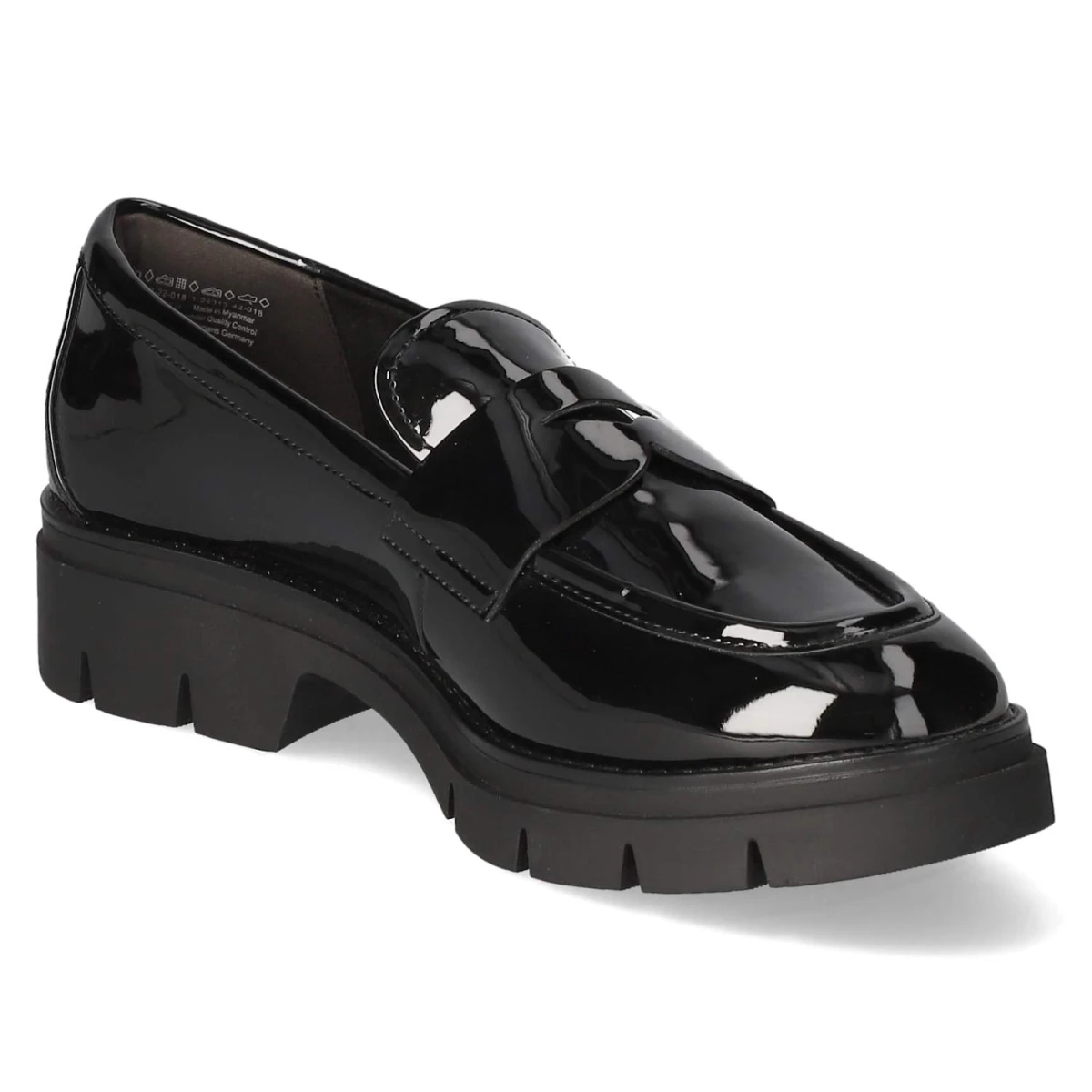 TamarisSlipper - BLACK PATENT