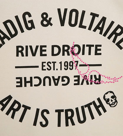 Zadig & Voltaire Sweatshirt - Ivory m. Text