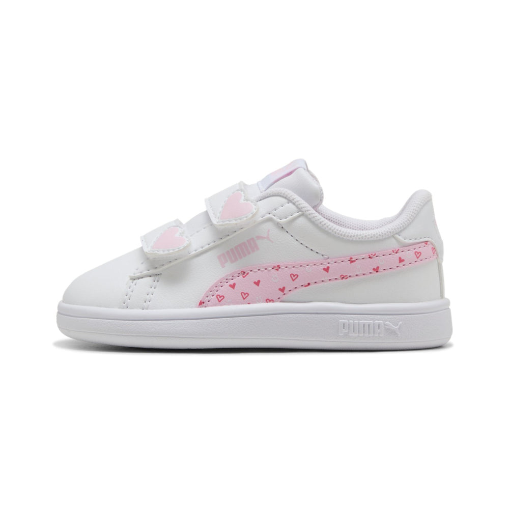 Køb Puma White-Pearl Pink Puma Smash 3.0 Hearty V Inf