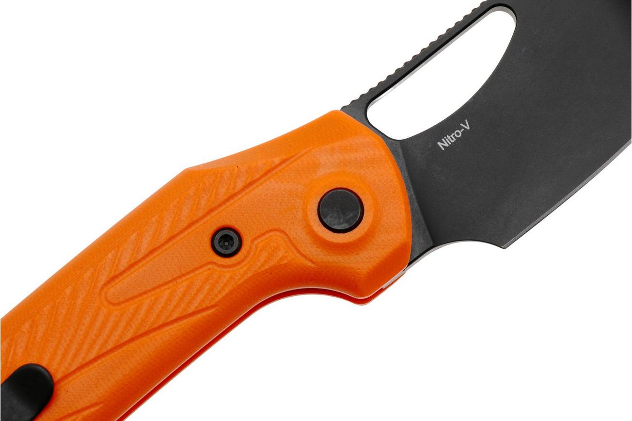 Reate PL-XE, PVD Nitro-V, Orange G10, zakmes