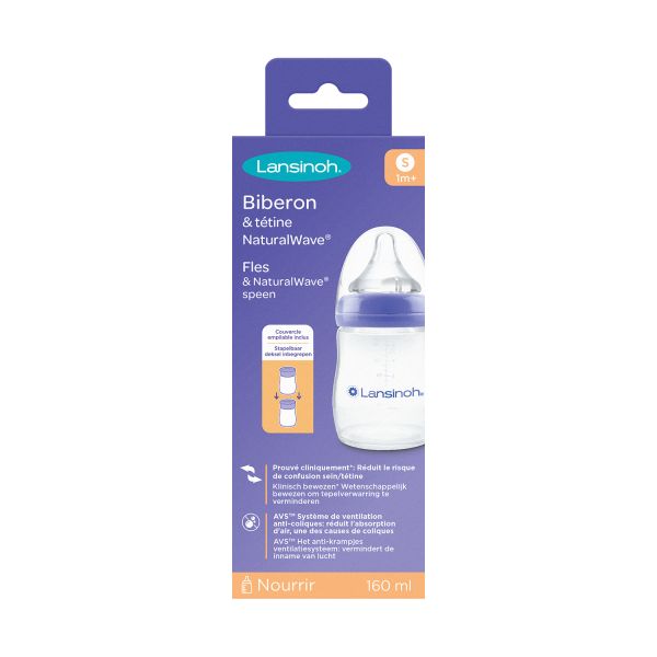 Lansinoh Babyfles - Natural Wave - 240 ml