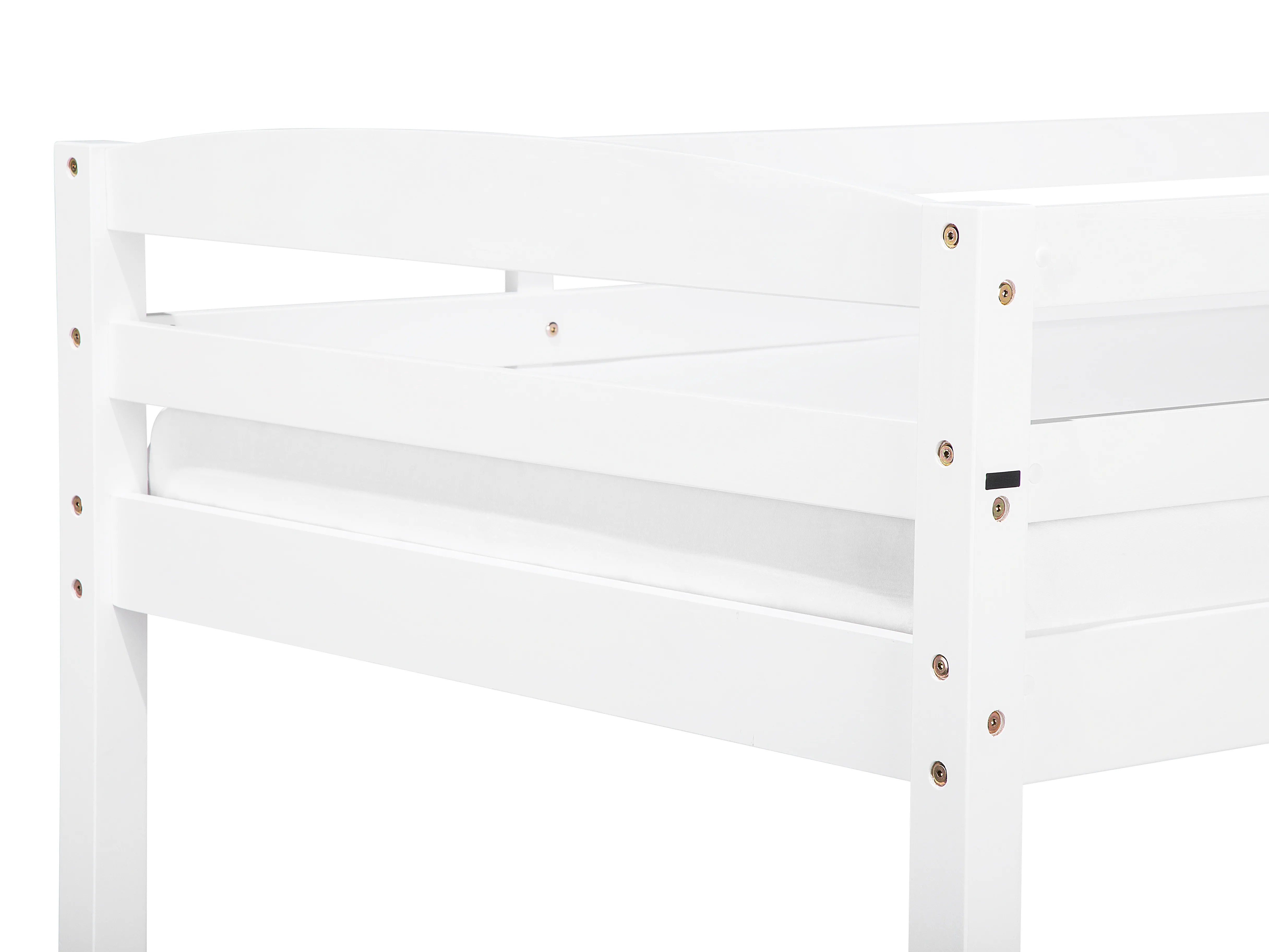 Hoogslaper Dennenhout REGAT 90 x 200 cm Wit