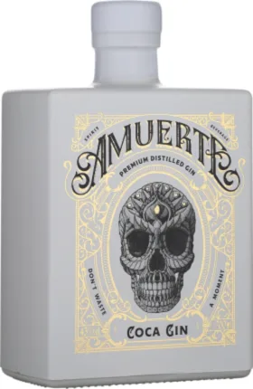 AMUERTE COCA LEAF WHITE GIN 70CL