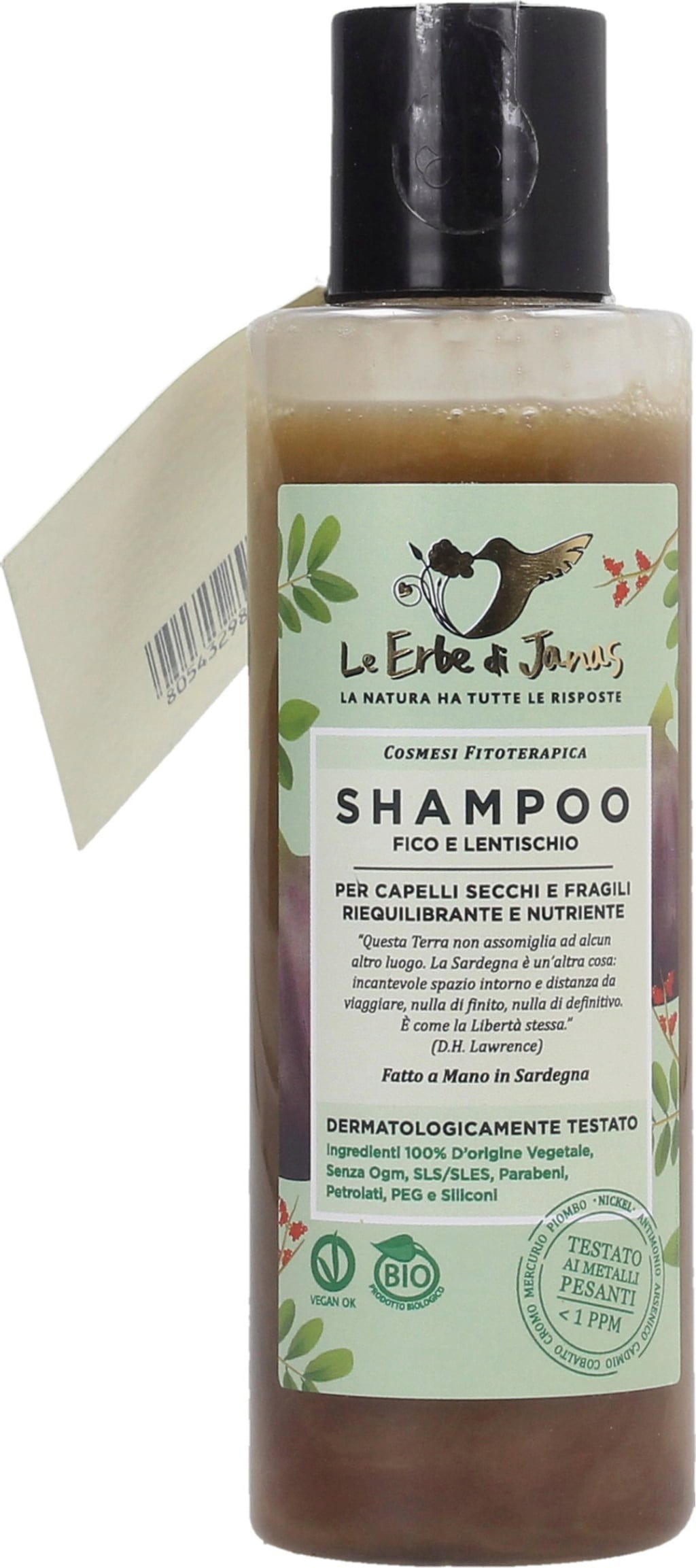 Le Erbe di Janas  Shampoo Feige & Mastix, 150 ml