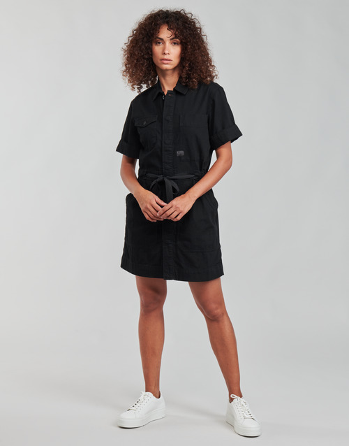 G-Star Raw - ARMY DRESS SHORT SLEEVE - Noir