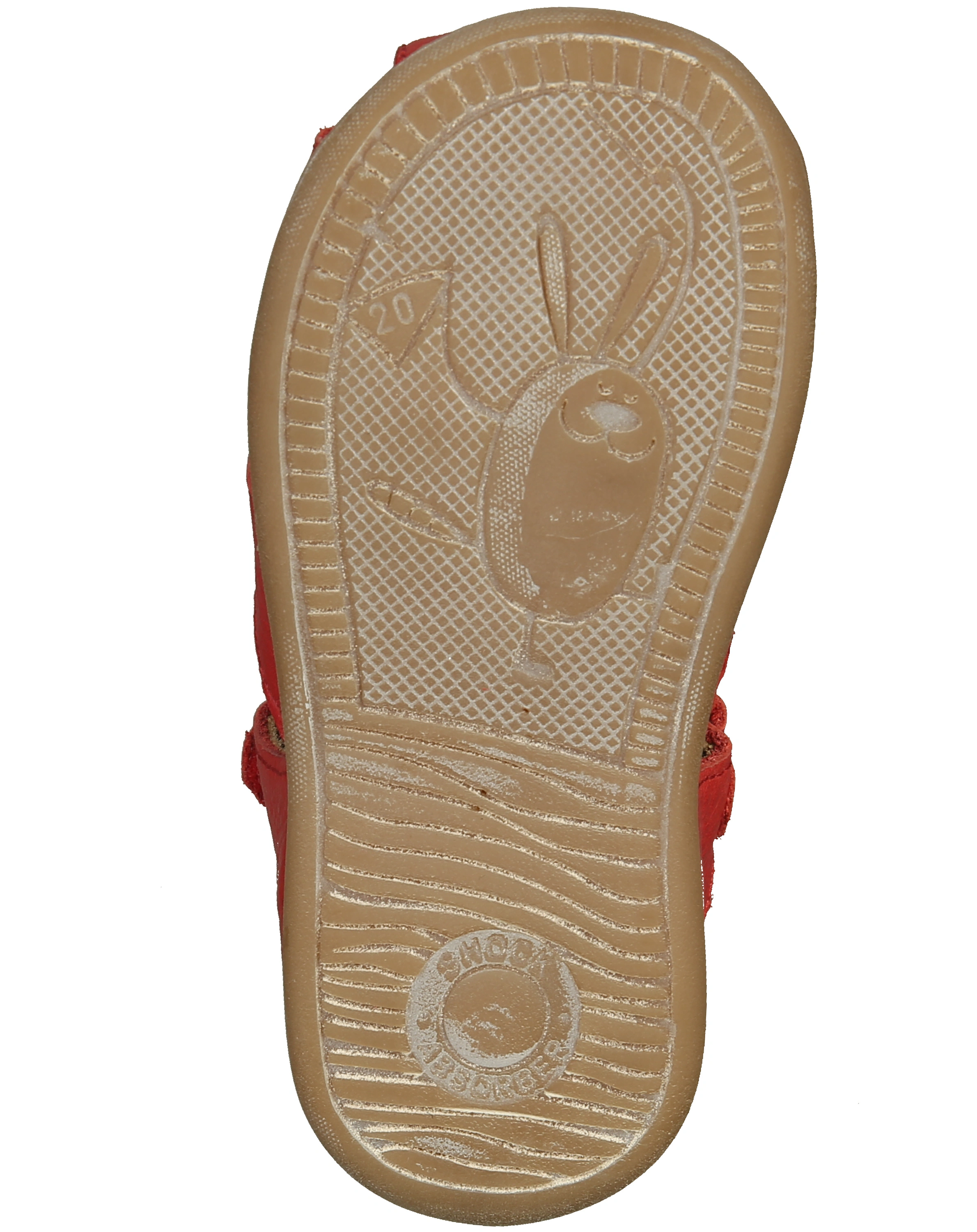 Sandale CARTE U in red