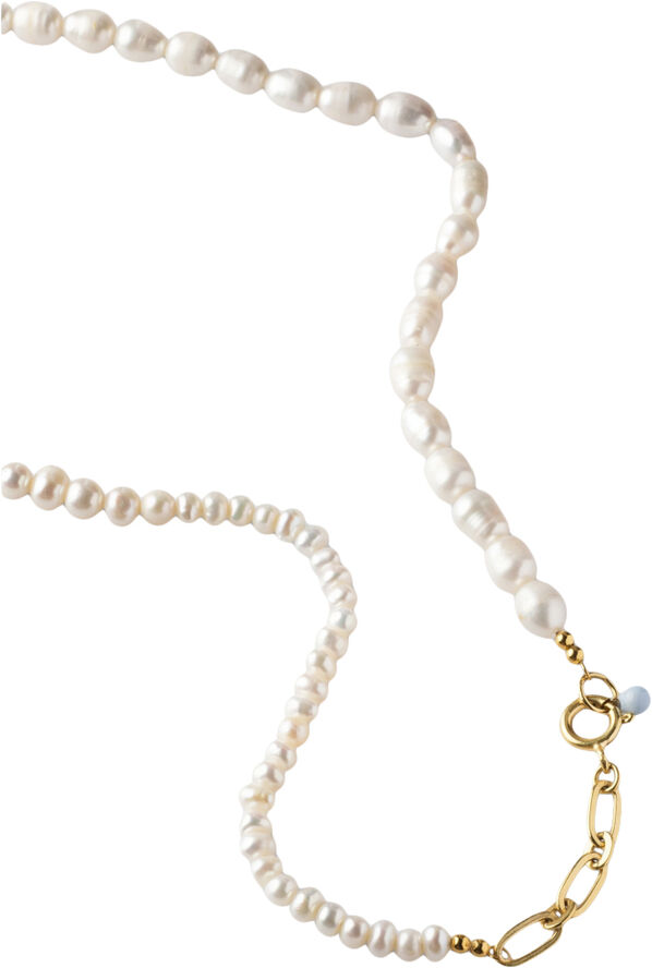 ENAMEL Copenhagen Necklace, Pearlie 925s/gp