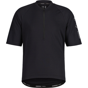 Maloja SpiazzoM. Kurzarmtrikot Deep Black Herren