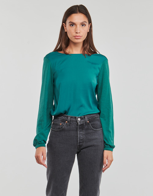Only - ONLLISA S/S MODAL O-NECK TOP JRS - Kaki