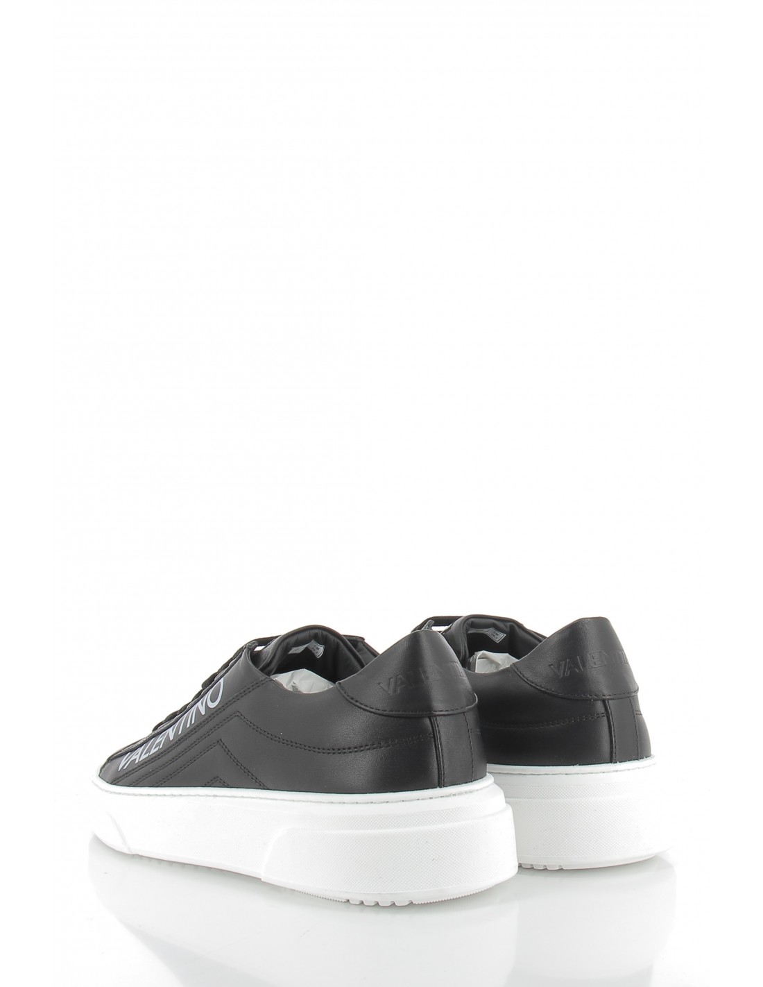 valentino Baskets de ville homme stan summer cuir noir