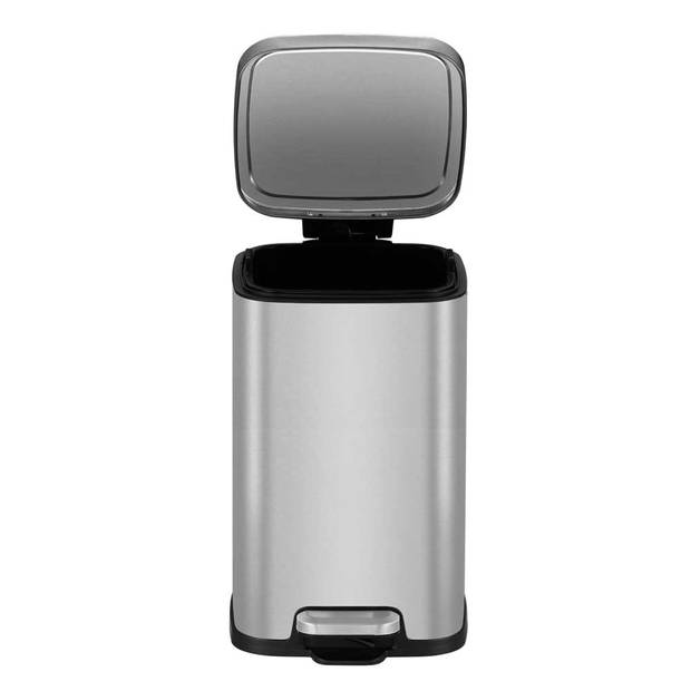 EKO Stella Prullenbak - 12 liter - Mat RVS