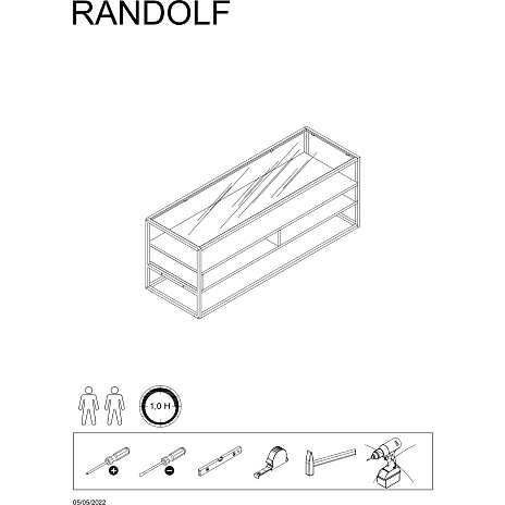 Randolf TV-bord - klar