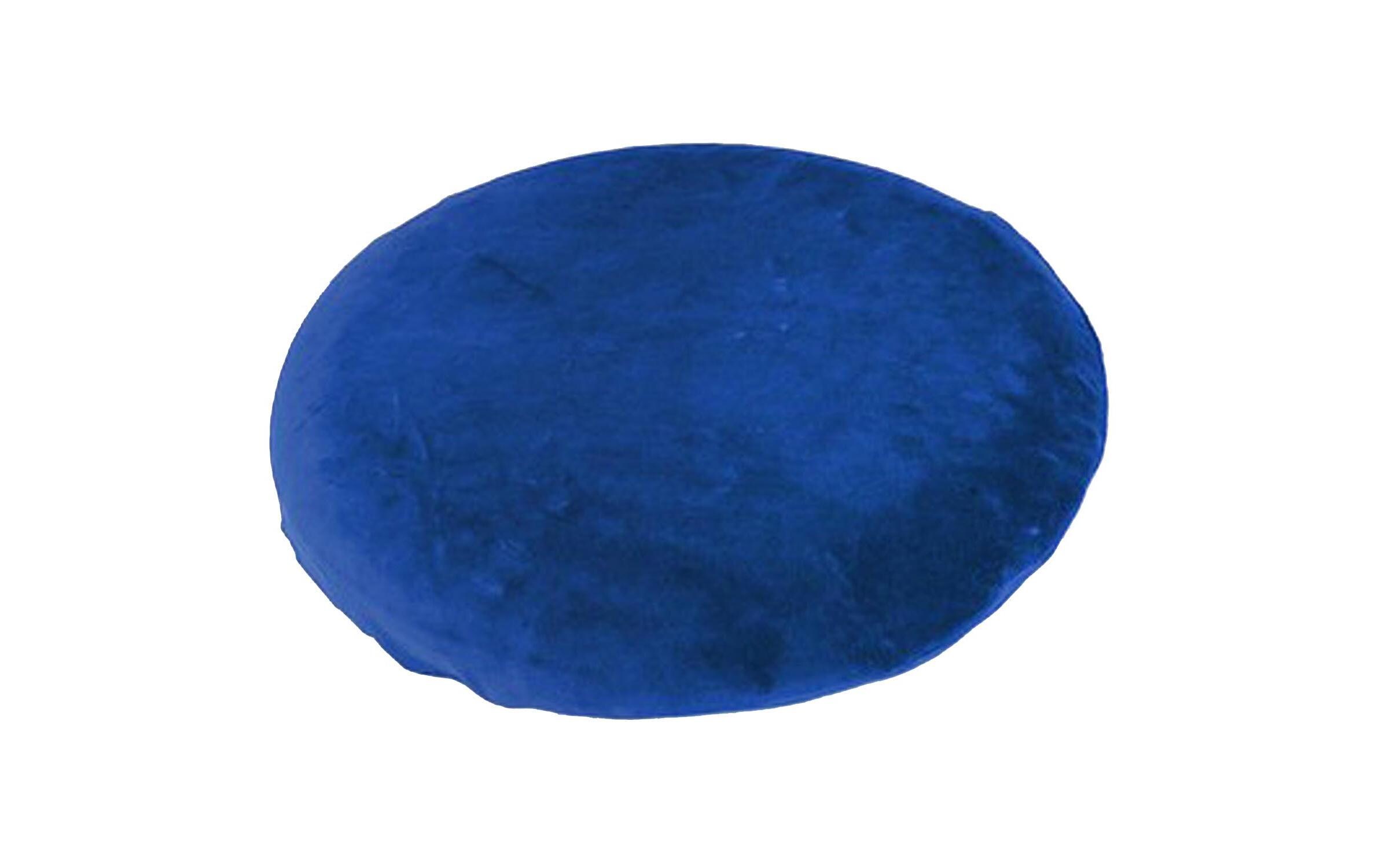 Kissenbezug Sitfit Velours Ø 36 cm, blauErsatzbezug für Sitfit Sitzkissen