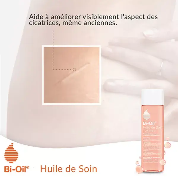 Bi-Oil Huile de Soin Hydratante Vergetures et Cicatrices 60ml