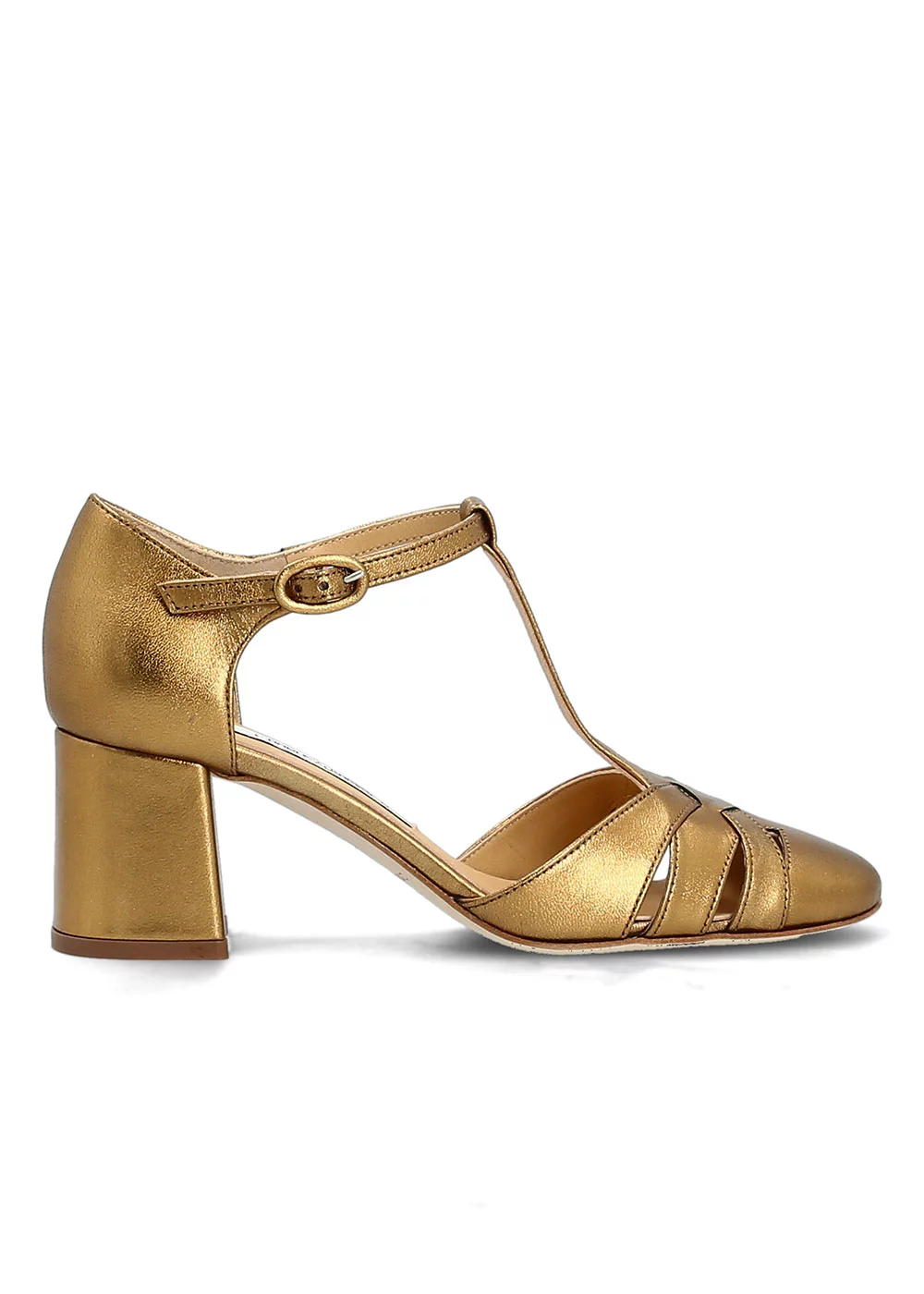 SANDALE TERNES CUIR BRONZE