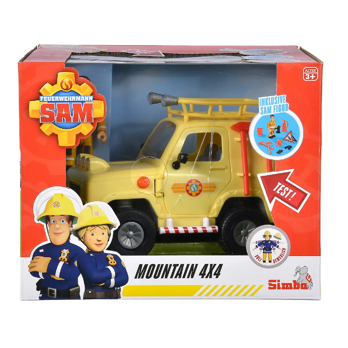 Simba Feuerwehrmann Sam Véhicule 4x4