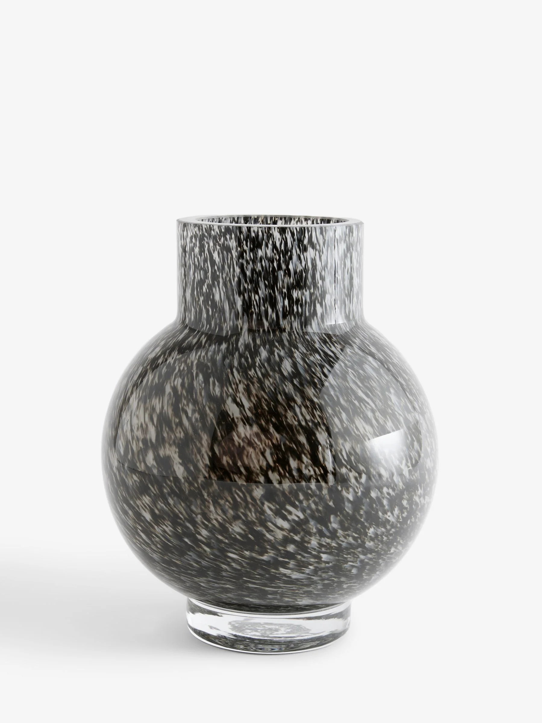 Mottled Glass Vase