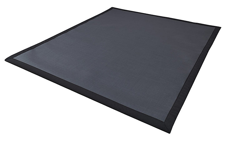 Tapis de barbecue gris L.100 x L.120 cm