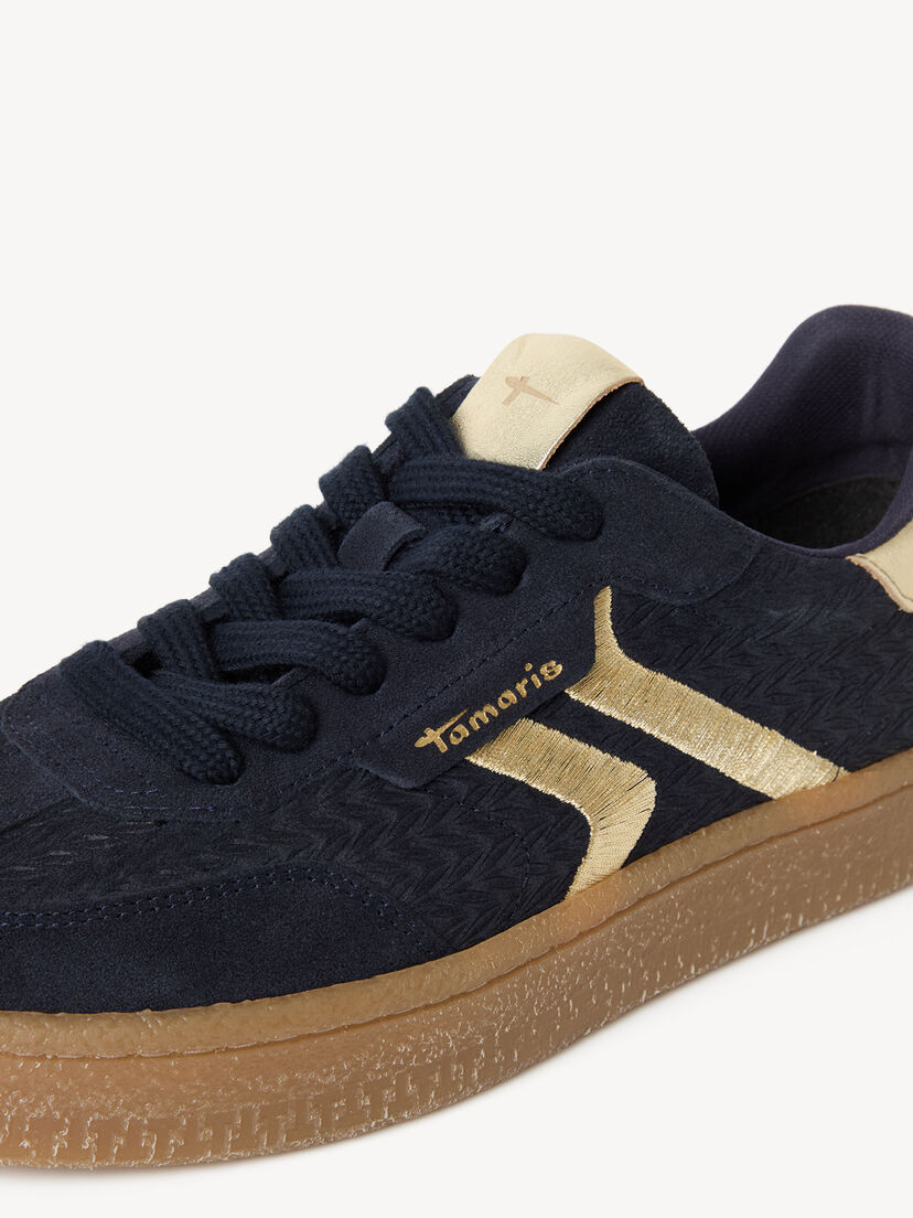 Leren Sneaker - blauw