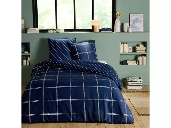 Parure de lit 2 personnes en microfibre 200x200cm