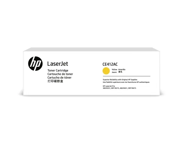 HP 305A - Gul - original - LaserJet - tonerpatron (CE412A) - for LaserJet Pro 300 M351, 400 M451, MFP M375, MFP M475