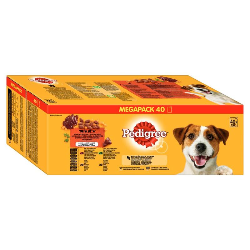 Multipack Pedigree Les classiques en sauce ou gelée