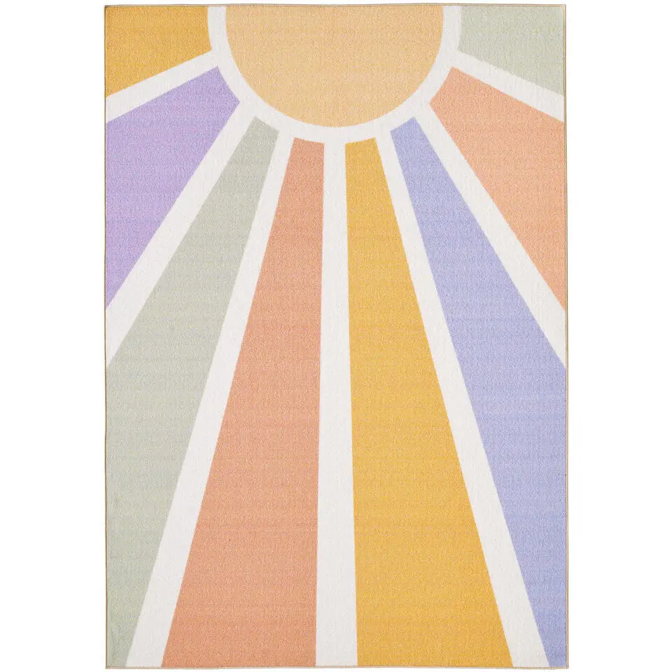 Play Sunshine Speeltapijt - 140x200 cm - Multi Creme - Vloerkleed Kinderkamer