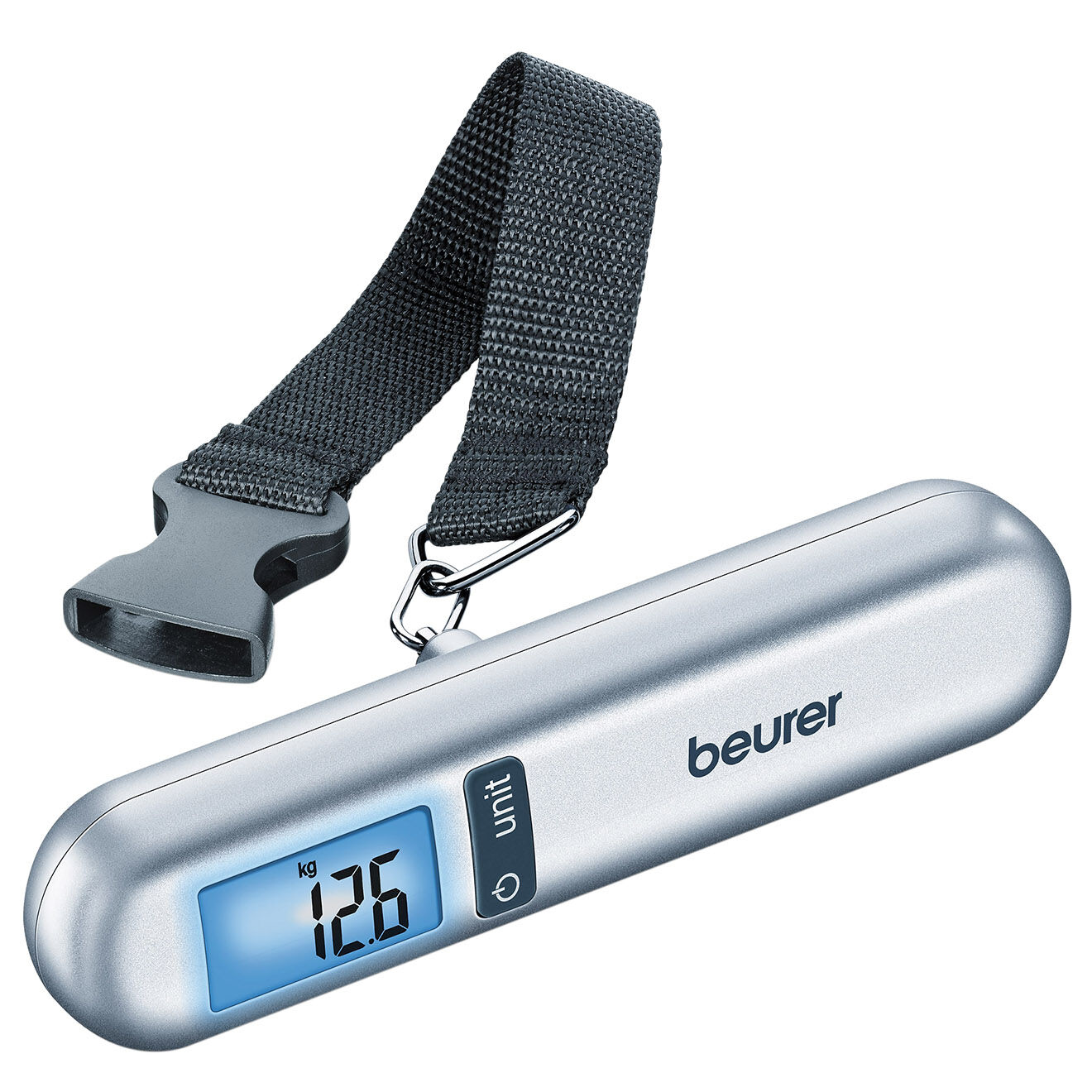 Beurer Pèse-bagage avec mètre gris - 40kg