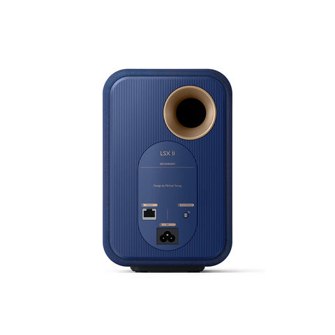 KEF LSX II – supercompacte draadloze hifi-luidspreker Blauw