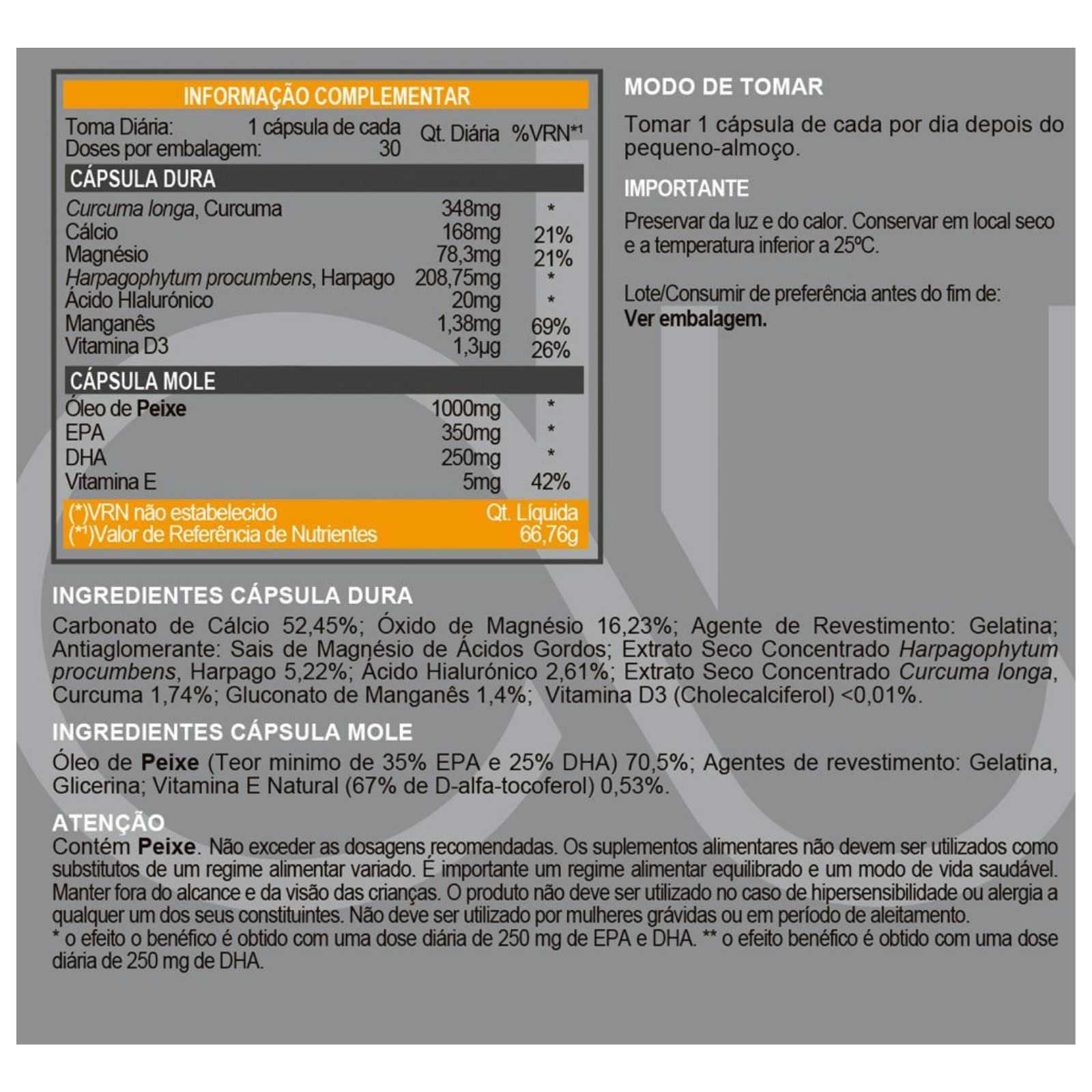 Biokygen Duo Articulações e Flexibilidade 30 cápsulas + 30 cápsulas